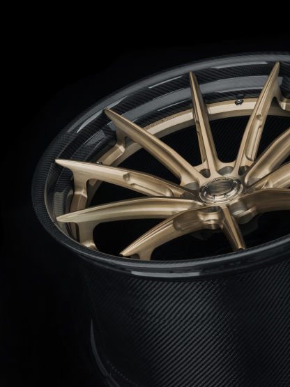 Octopus & Ocean Design Custom Carbon Fiber Wheels - styling view