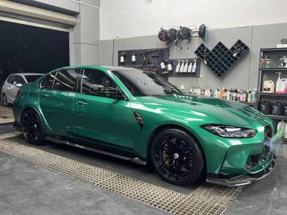 BMW G80 M3/G82 M4 Maxton MT Style Dry Carbon Parts - styling view
