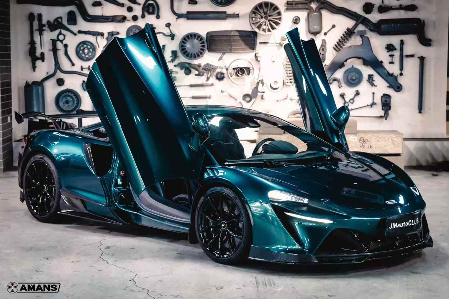 McLaren Artura AMANS Style Parts - styling view