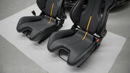 Ferrari 296 / SF90 Style Dry Carbon Bucket Seat - styling view