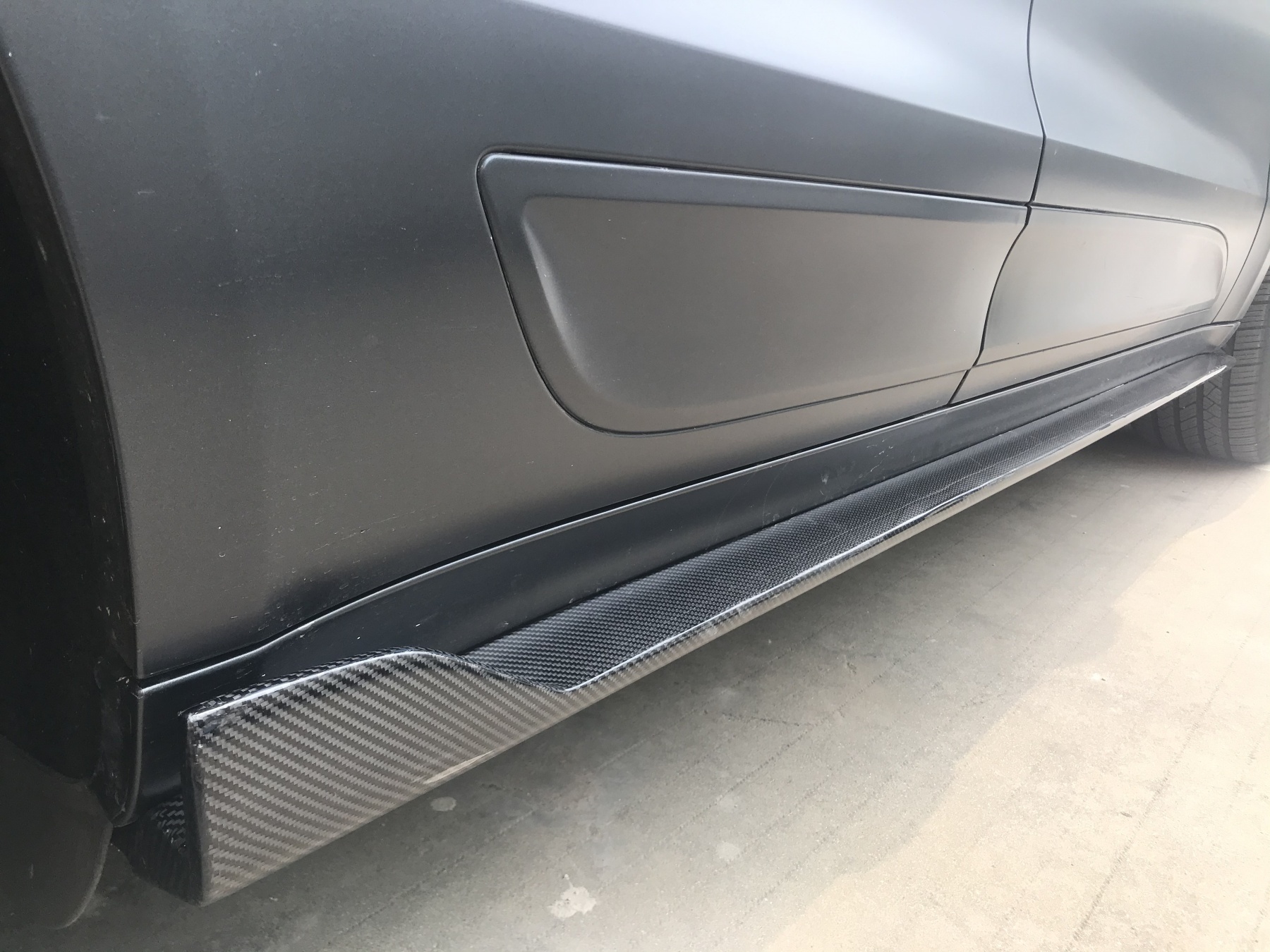 Porsche Macan TEHCART Style Parts - styling reference for Side Skirts