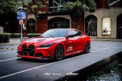 BMW G80 M3/G82 M4 3D Design Style Dry Carbon Parts - styling view