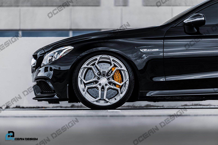 Mercedes-Benz C63 Coupe ModCarbon Style Parts - styling view