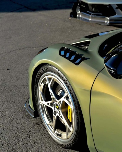 Lotus Emira V Style Dry Carbon Parts - styling reference for Fenders