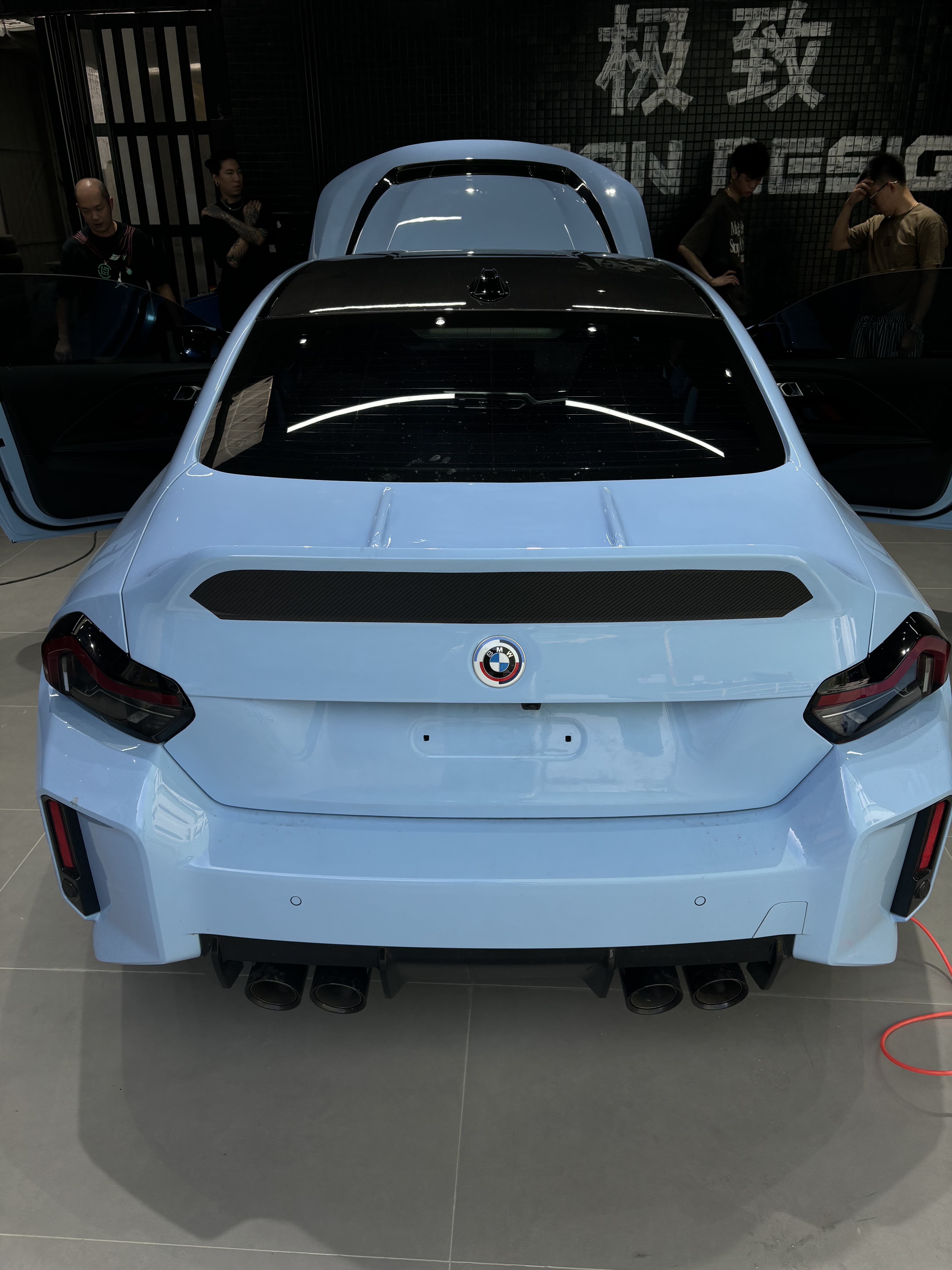 BMW G87 M2 AP Style Dry Carbon Parts - styling view