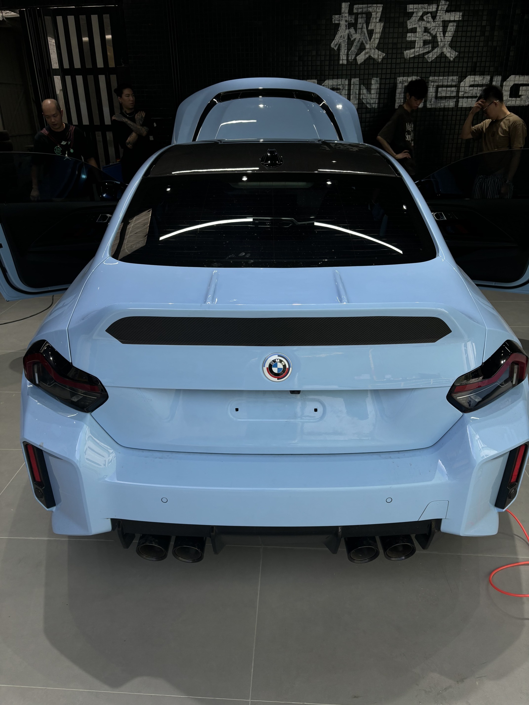 BMW G87 M2 AP Style Dry Carbon Parts - styling view