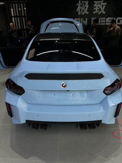 BMW G87 M2 AP Style Dry Carbon Parts - styling view