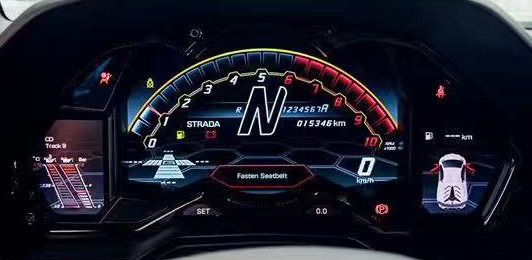 Lamborghini LP700/LP720/LP750 SVJ Style Conversion Parts and Configurations - styling reference for SVJ Instrument Cluster