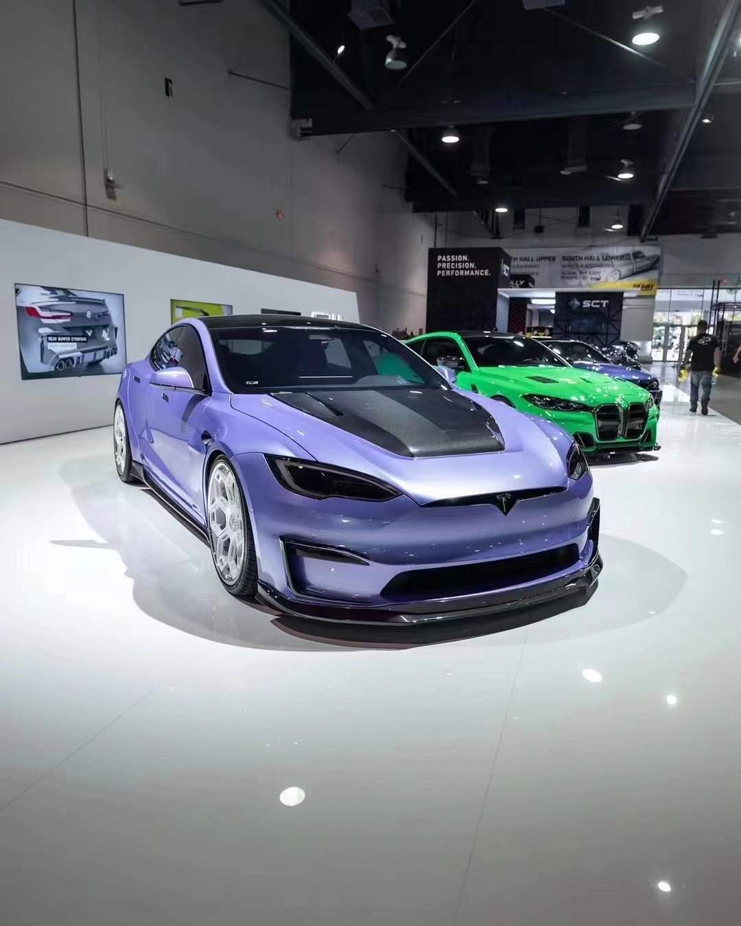 Tesla Model S 2023-2025 V Style Parts - styling view