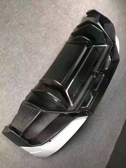 Lamborghini LP580/LP600/LP610 V Style Dry Carbon Parts - styling reference for Rear Bumper