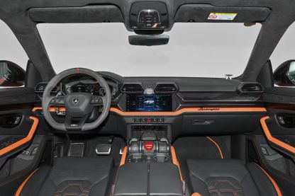 Lamborghini Urus SE Dry Carbon Interior Overlays - styling view