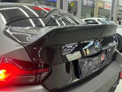 BMW G87 M2 Ocean Design CSL Style Dry Carbon Trunk Lid - styling view