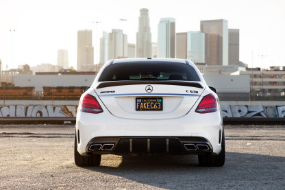 Mercedes-Benz C63 Coupe ModCarbon Style Parts - styling view