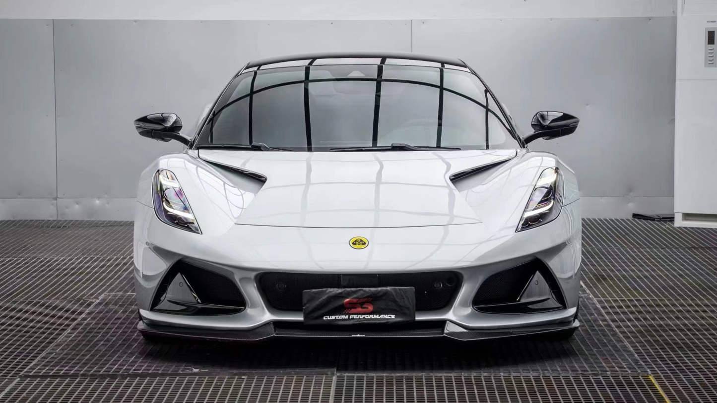 Lotus Emira Ocean Design Style Dry Carbon Parts - styling view