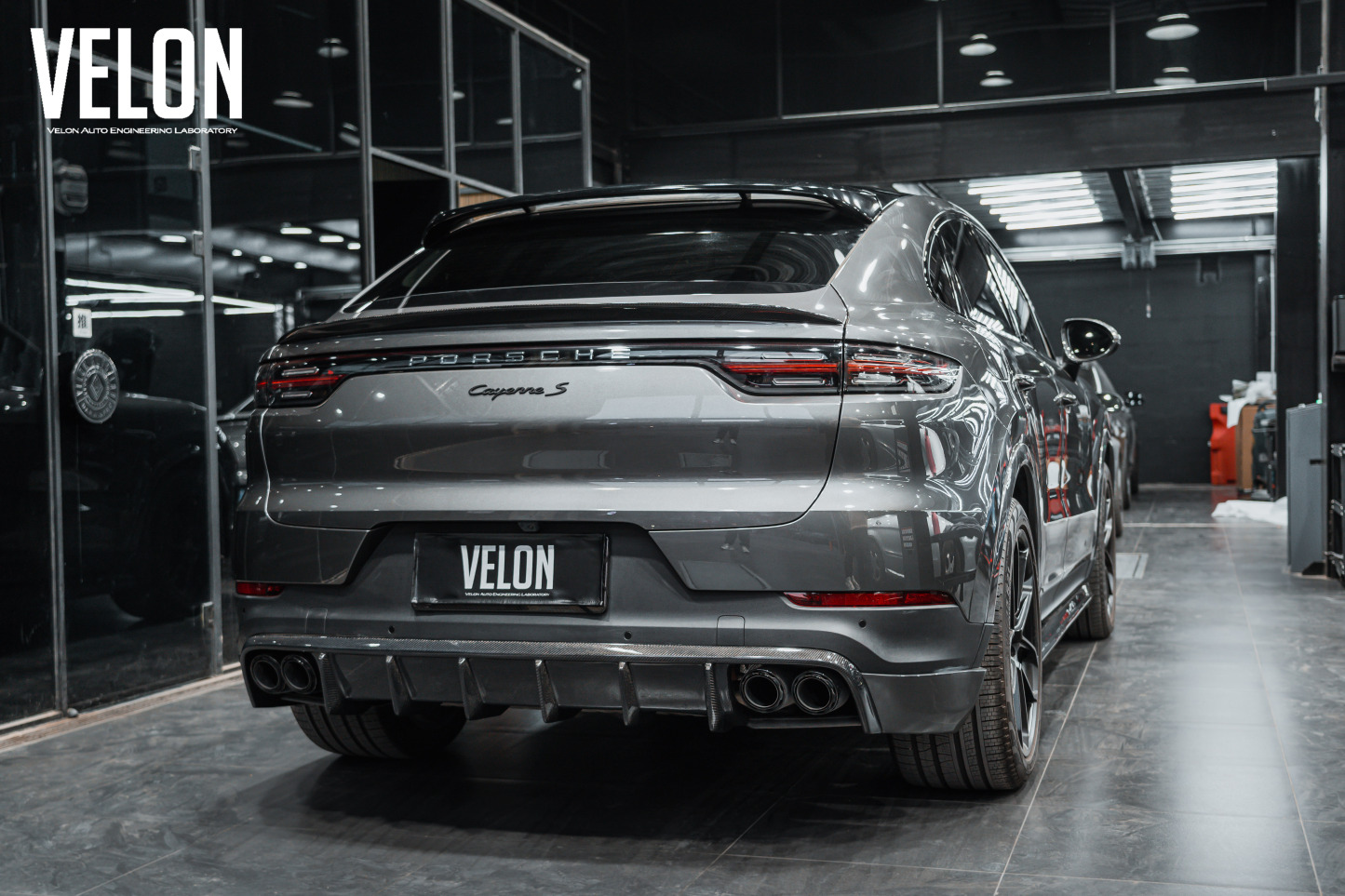 Porsche Cayenne OD Style Carbon Fiber Parts - styling view