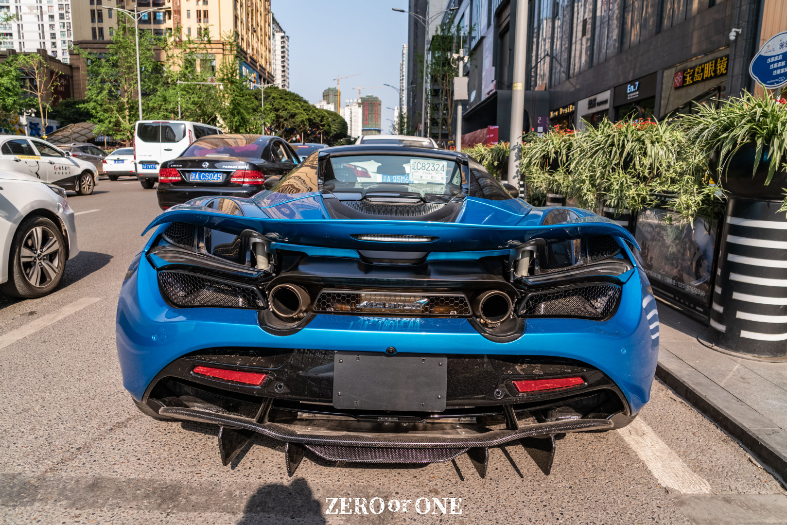 McLaren 720S V Style Carbon Fiber Parts - styling view