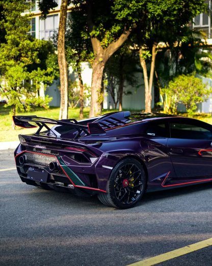 Lamborghini LP580/600/610 STO Style Dry Carbon Conversion Kit - styling view