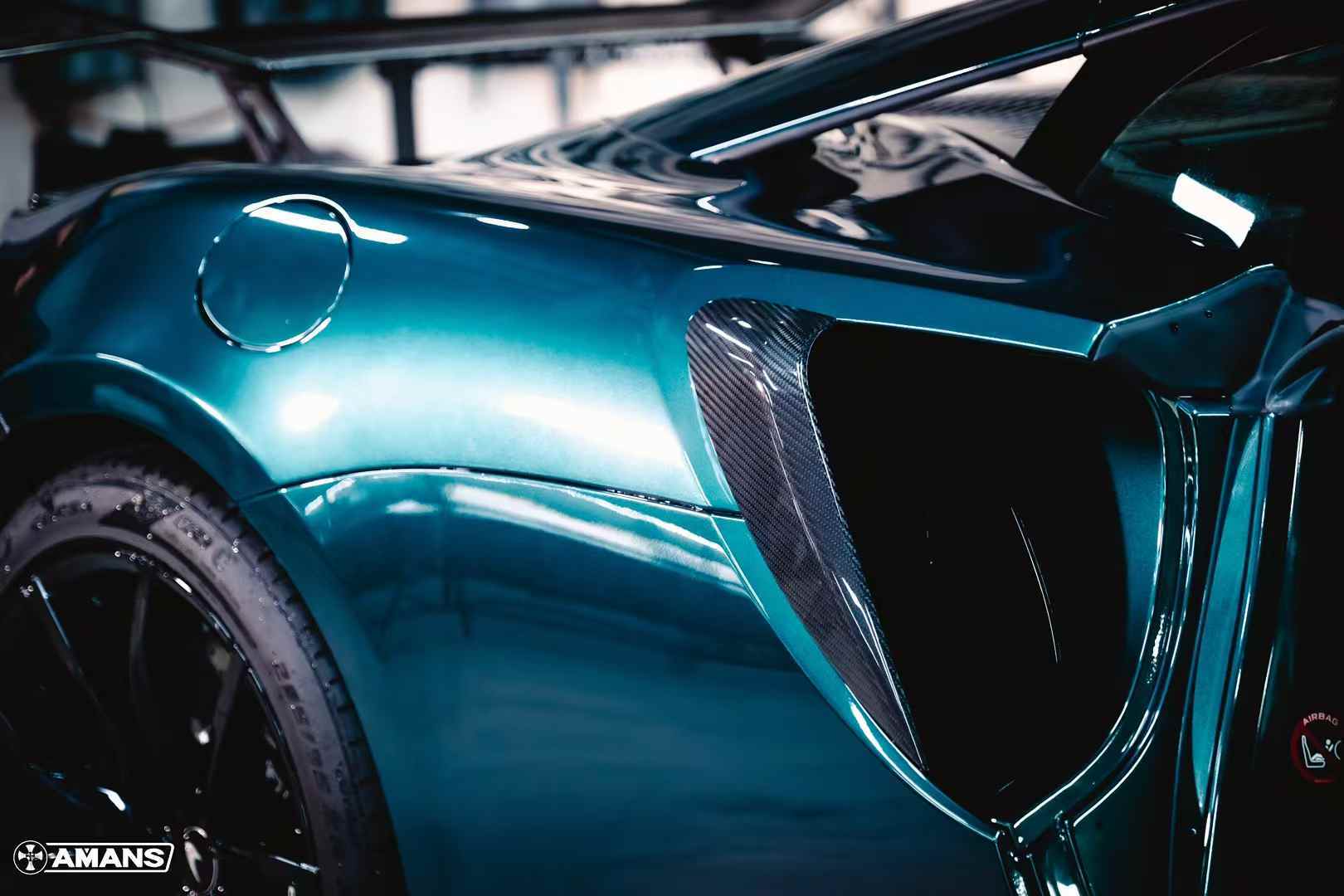McLaren Artura AMANS Style Parts - styling view