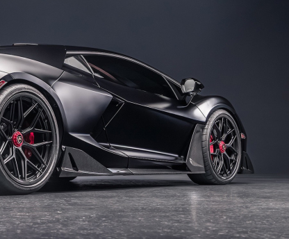 Lamborghini Revuelto R Style Dry Carbon Parts - styling view