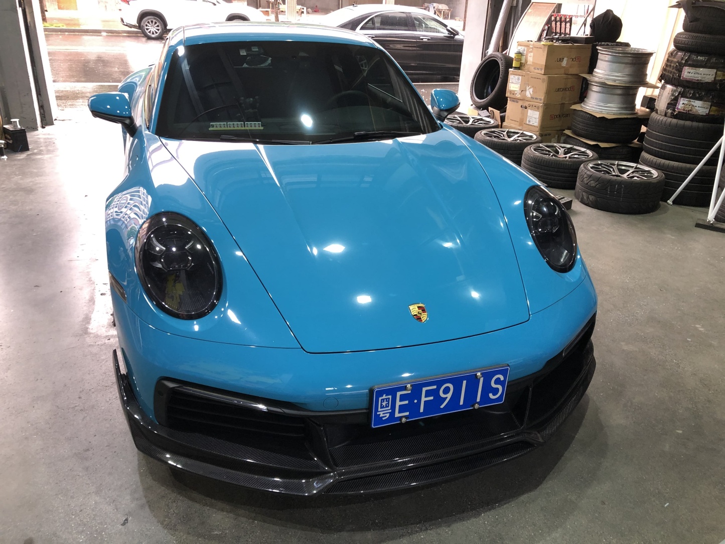 Porsche 911 992.1 Turbo S Style Parts - styling view