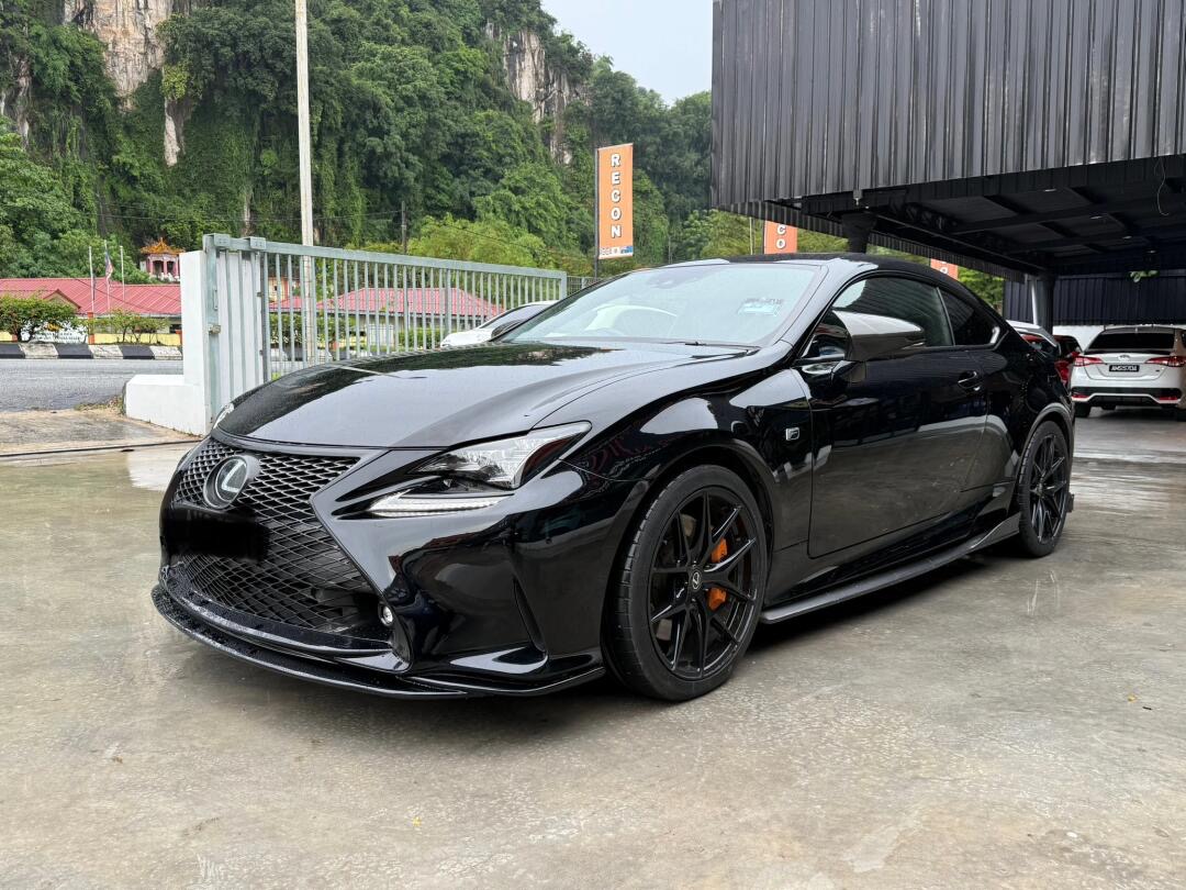 Lexus RC200 Glanzen Silkblaze Style Carbon Fiber Parts - styling view