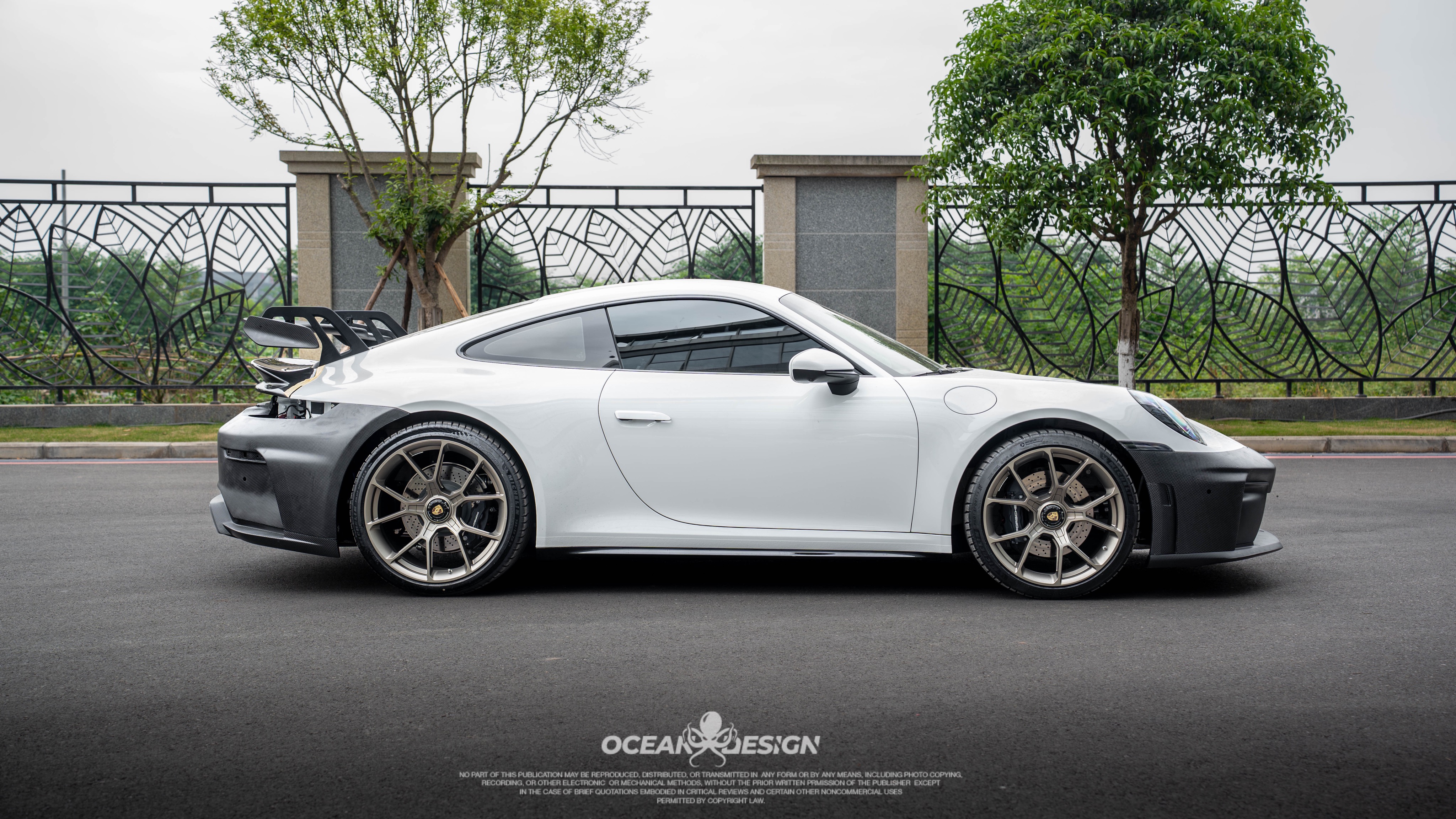 Porsche 911 992.1 / 992.2 GT3 Style Conversion Parts - styling view