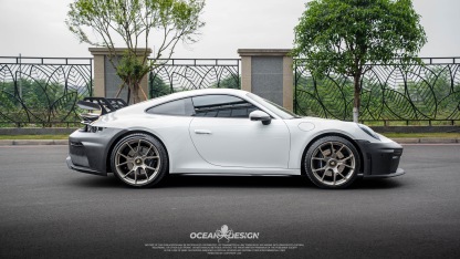 Porsche 911 992.1 / 992.2 GT3 Style Conversion Parts - styling view