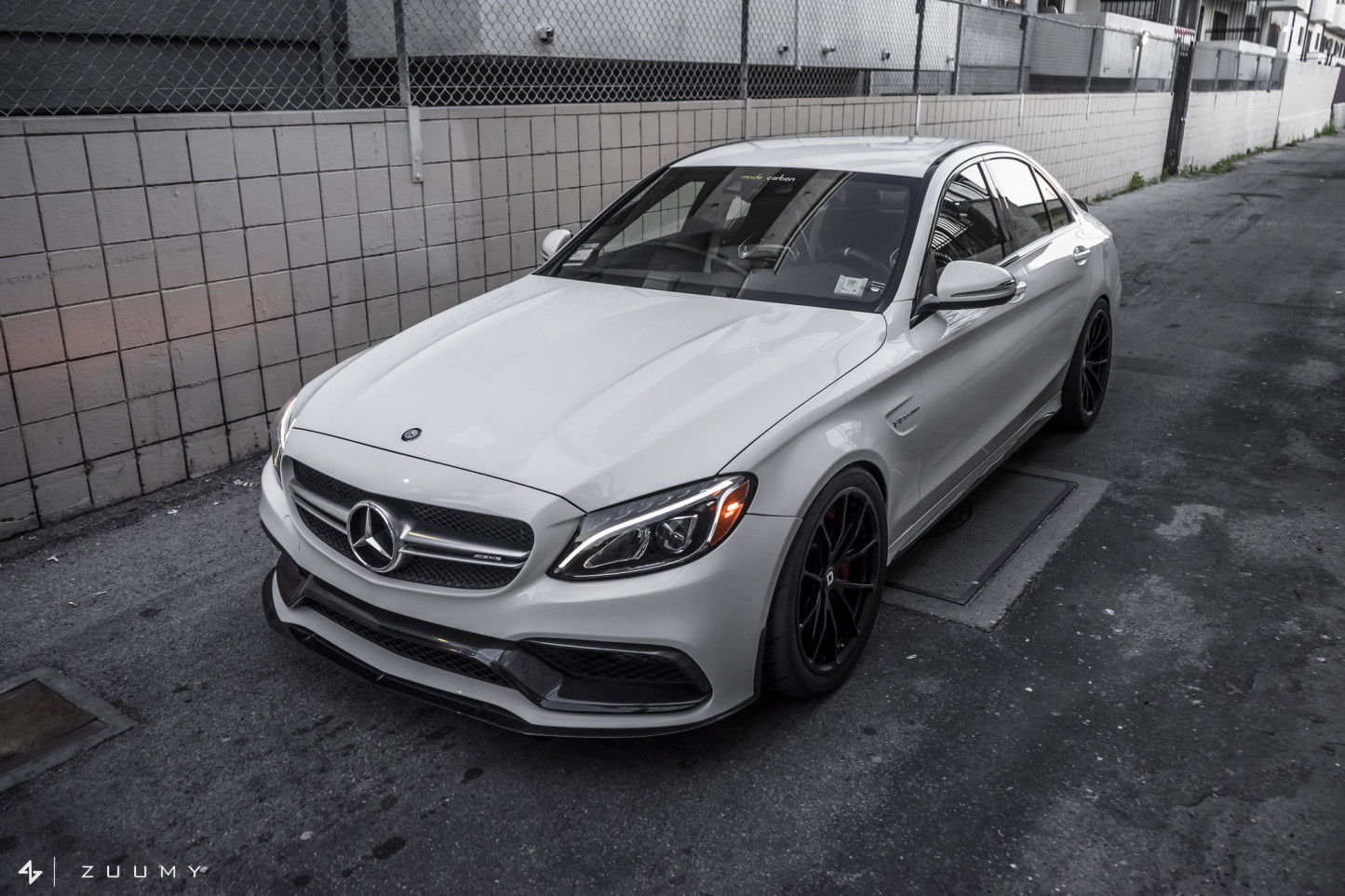 Mercedes-Benz C63 Coupe ModCarbon Style Parts - styling view
