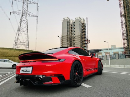 Porsche 911 992.1 Mi Style Dry Carbon Parts - styling view