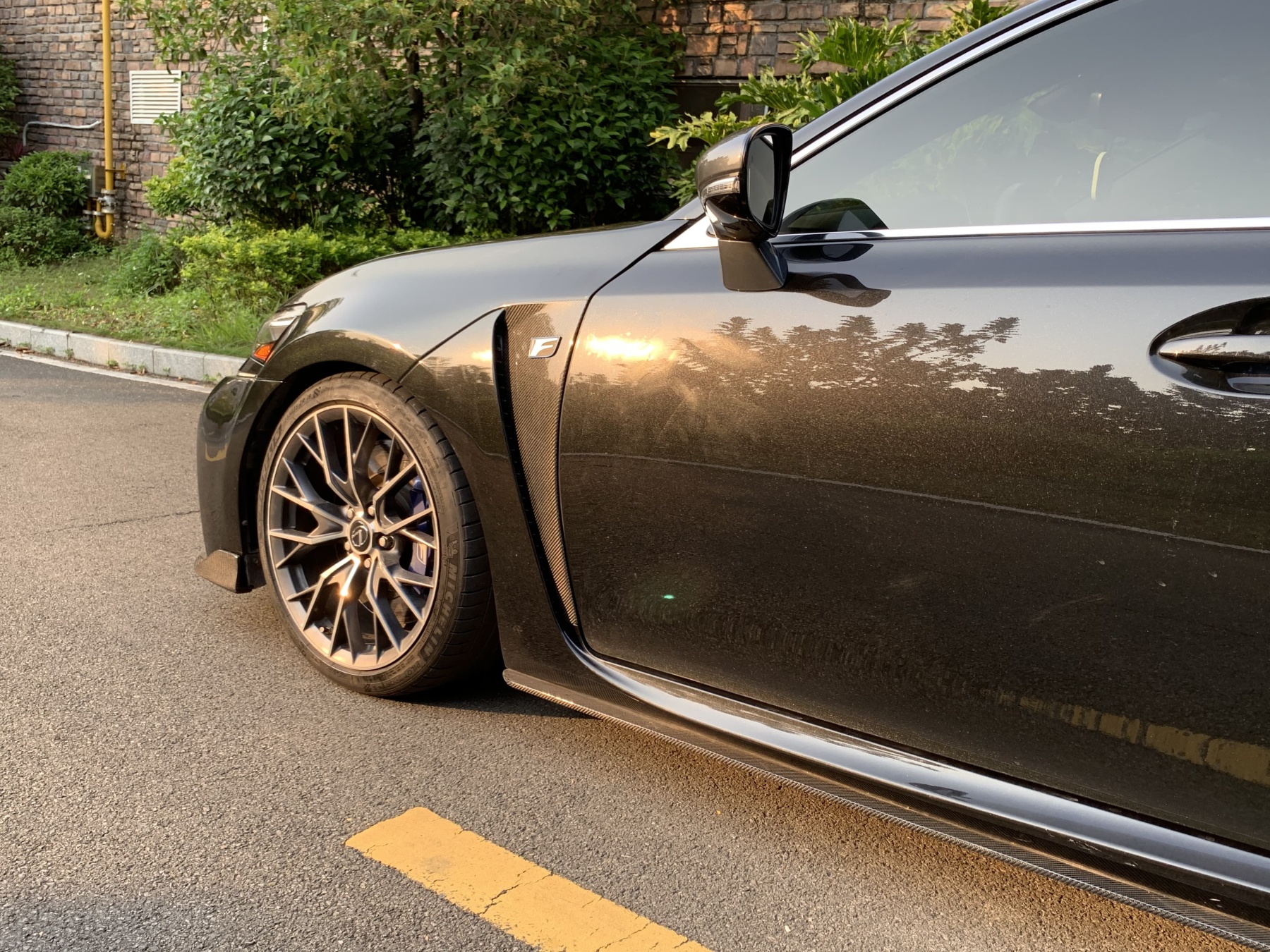 Lexus GS F/GS200/GS300 TOM'S Style Carbon Parts - styling view