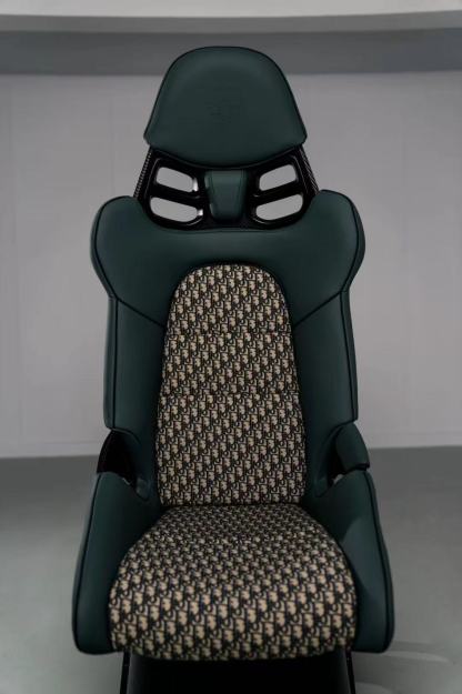 Porsche GT3 RS Style Dry Carbon Bucket Seat - styling view