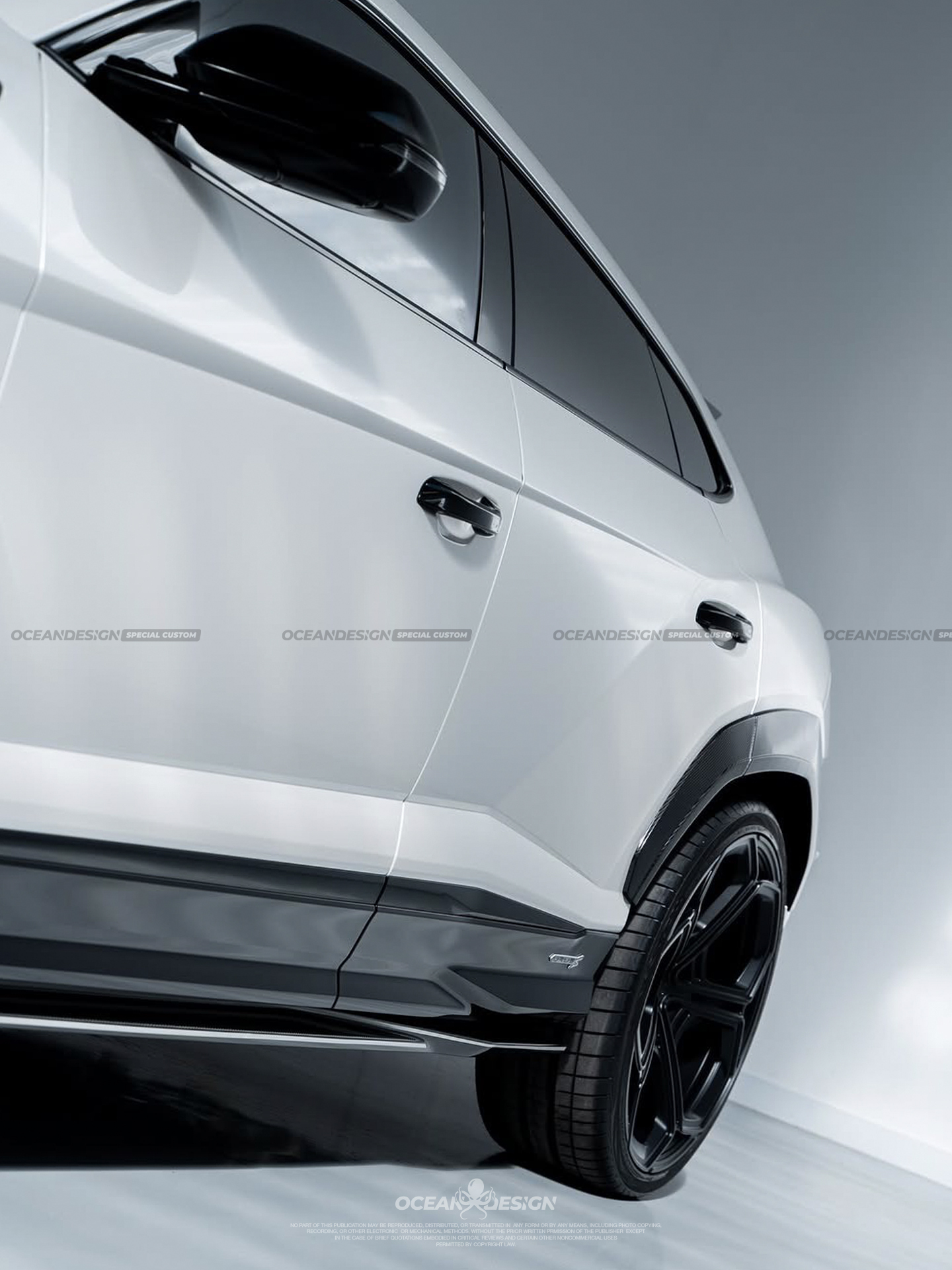 Lamborghini Urus S Ocean Design Style Dry Carbon Parts - styling view