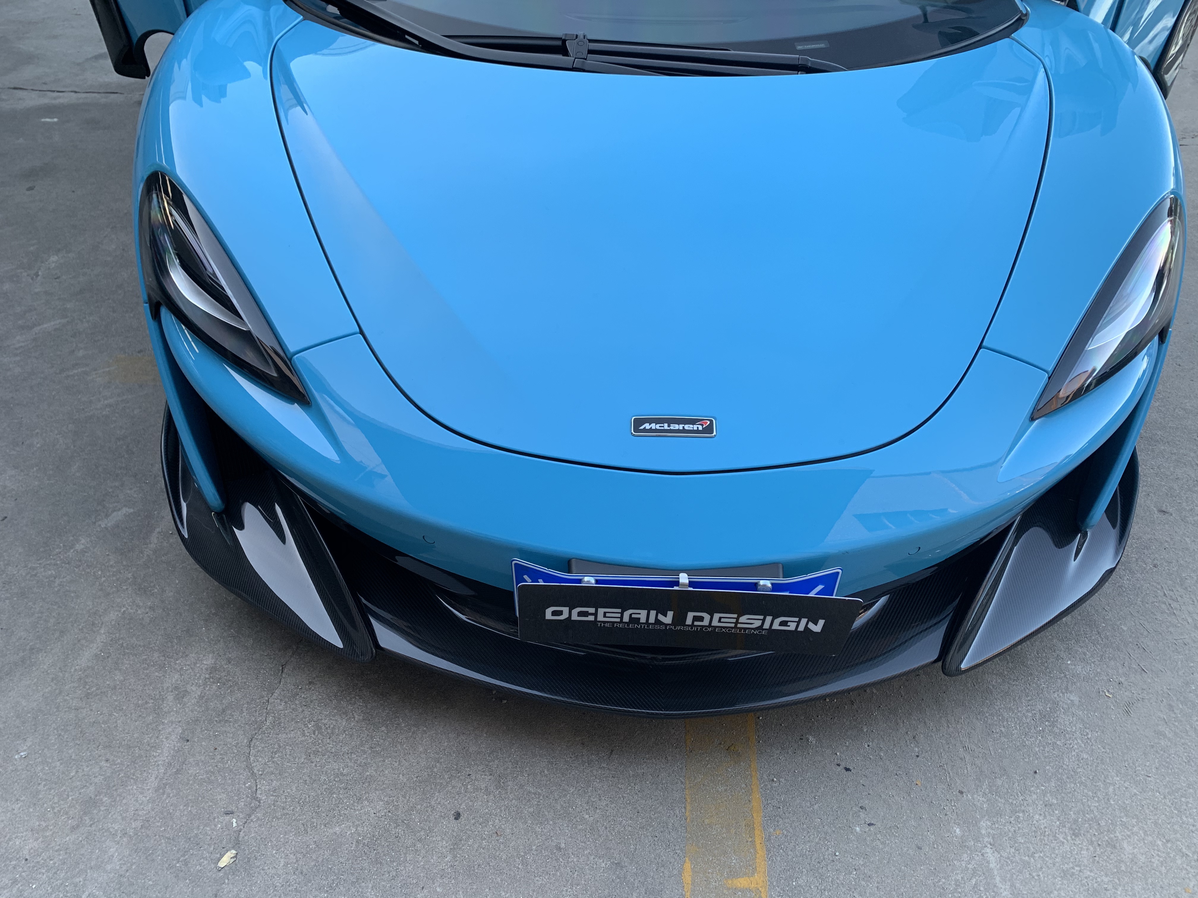 McLaren 540C / 570S to 600LT Style Carbon Fiber Conversion Kit - styling view
