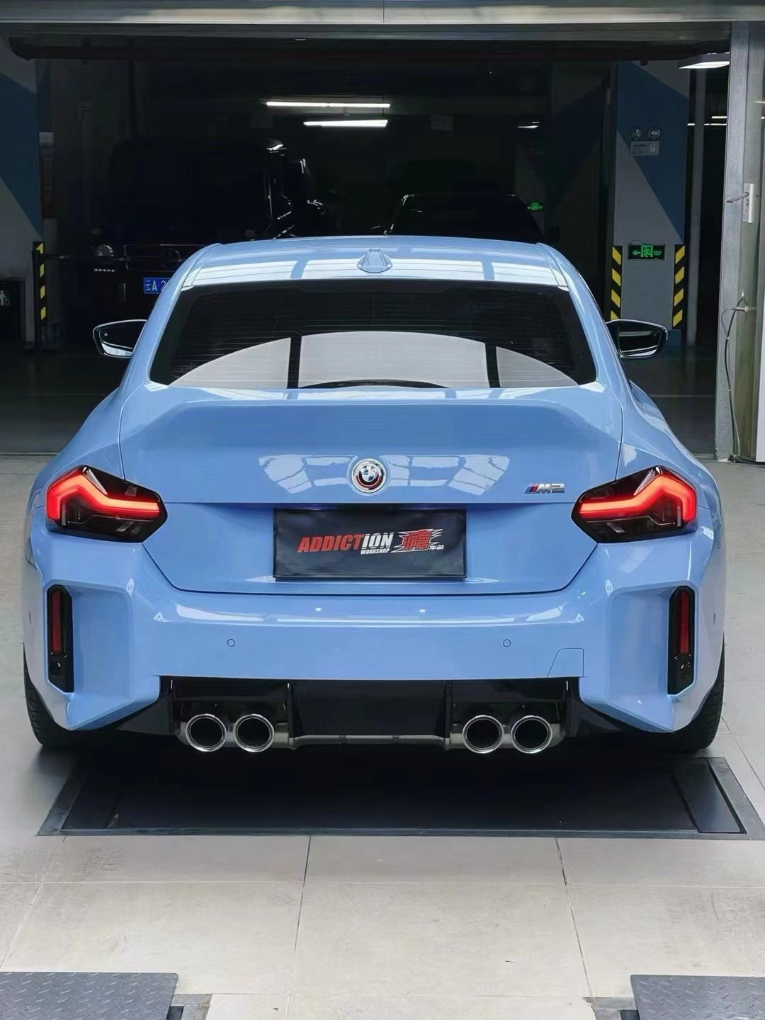 BMW G87 M2 Ocean Design CSL Style Dry Carbon Trunk Lid - styling view