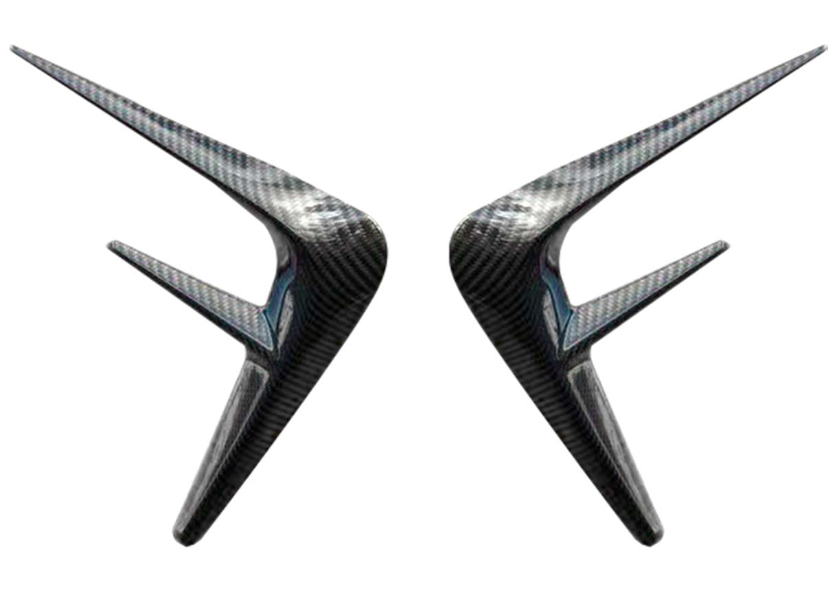 Ferrari F8 K Style Dry Carbon Parts - styling reference for Front Bumper Canards