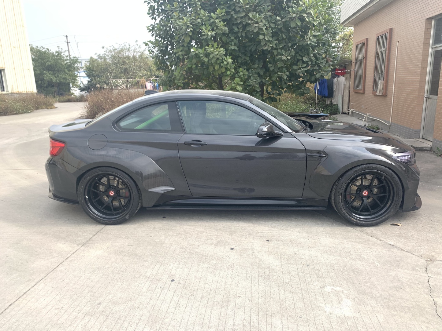BMW F87 M2C OEM Style Carbon Fiber Body Parts - styling view