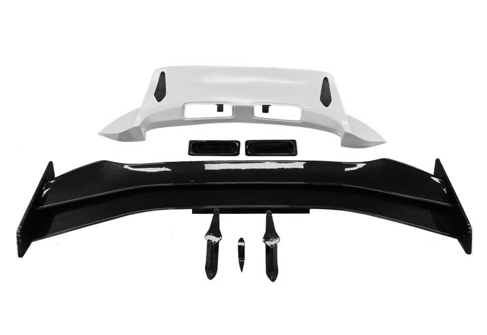 Porsche 911 992.1 Ghost Style Dry Carbon Parts - styling reference for Rear Wing