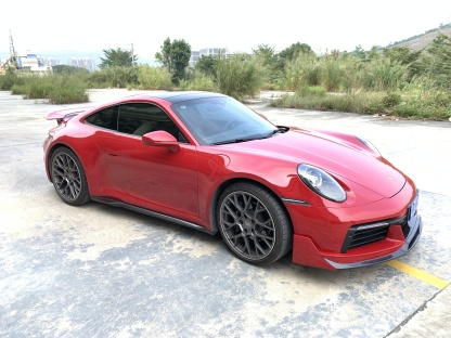 Porsche 911 992.1 Turbo S Style Parts - styling view