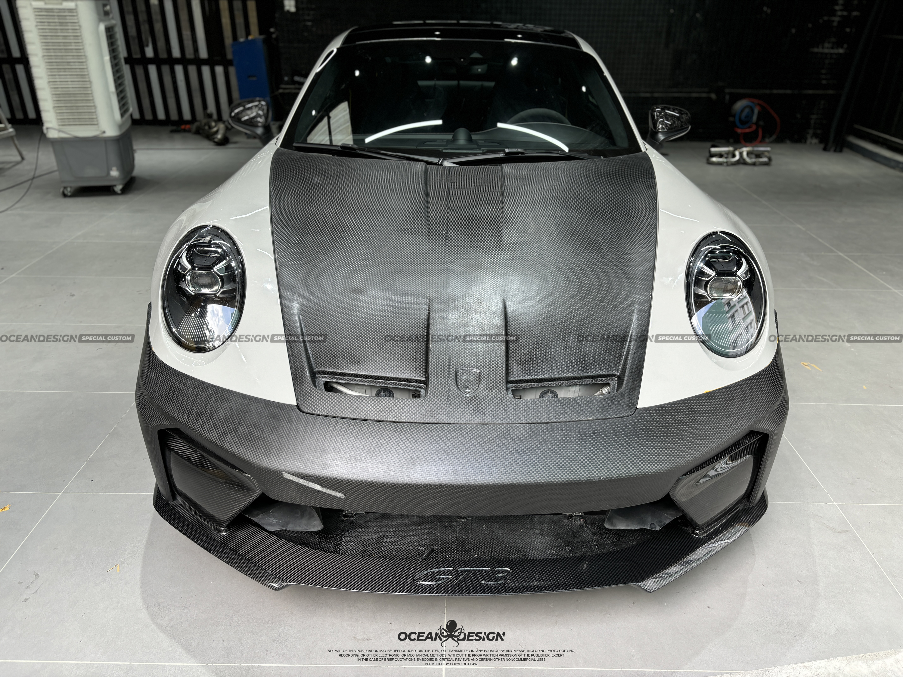 Porsche 911 992.1 / 992.2 GT3 Style Conversion Parts - styling view