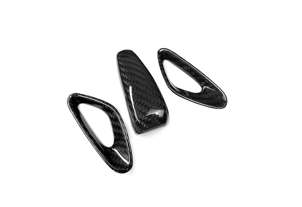 Lotus Emira Carbon Trim Parts - styling reference for Gear Selector Knob Overlay