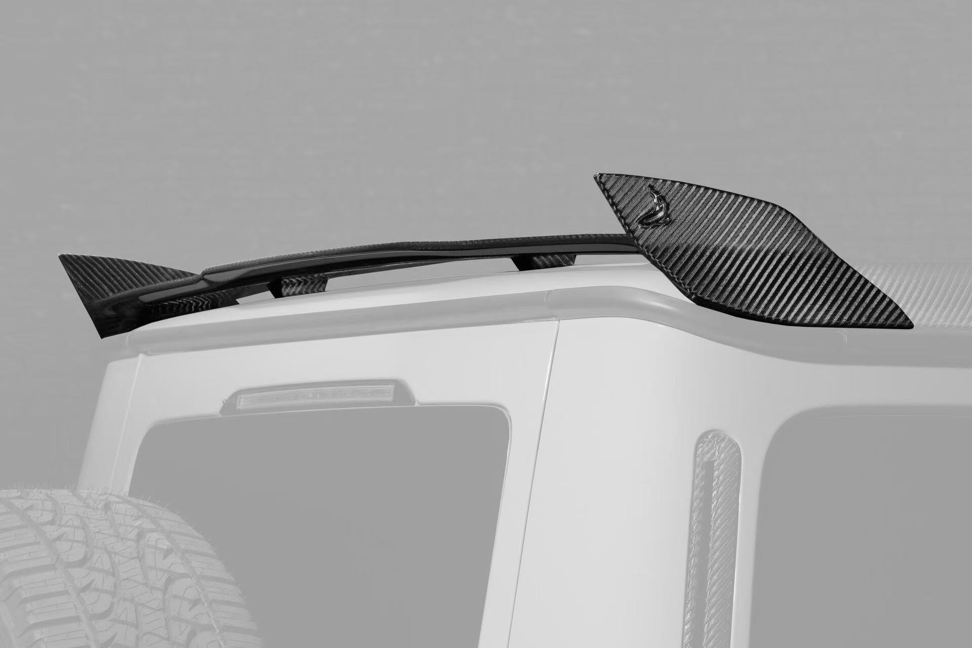 Mercedes-Benz W465 G63 Topcar Style Dry Carbon Parts - styling reference for Rear Wing