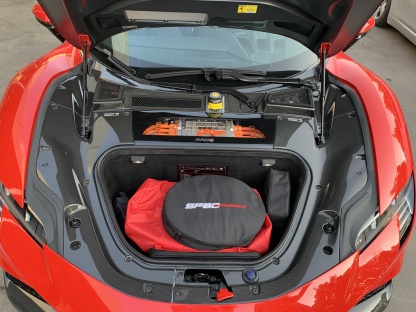 Ferrari SF90 OEM Style Dry Carbon Parts - styling view