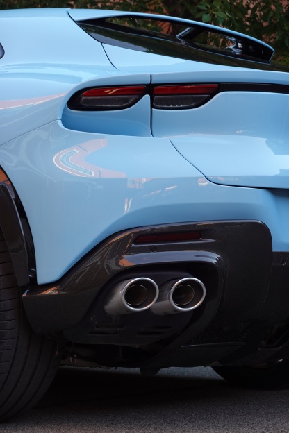Ferrari Purosangue OEM Style Dry Carbon Parts - styling view