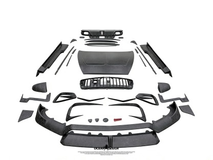 Bentley Continental GT 2025 MSY Style Dry Carbon Body Kit - styling reference for Full Set