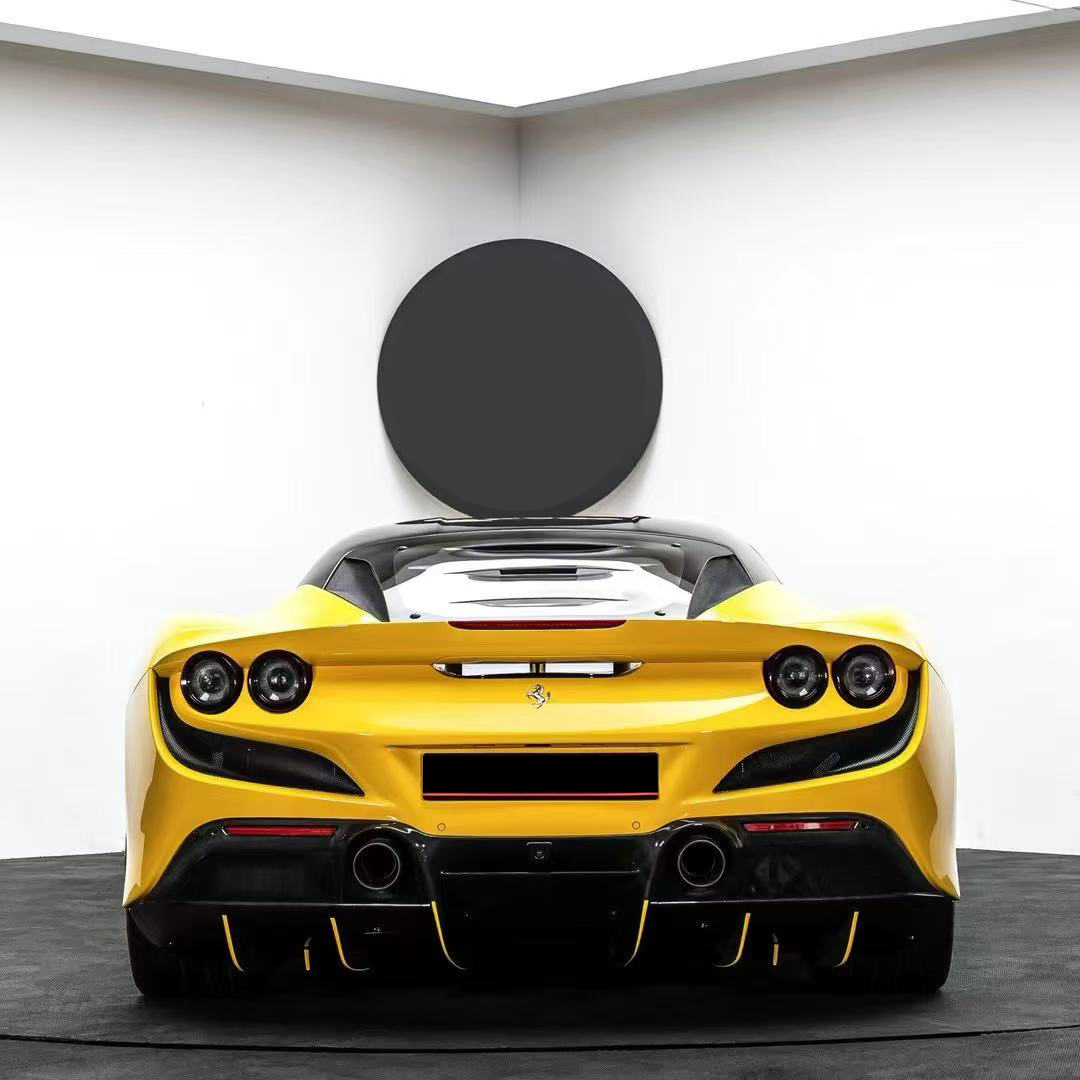 Ferrari F8 OEM Style Dry Carbon Parts - styling view