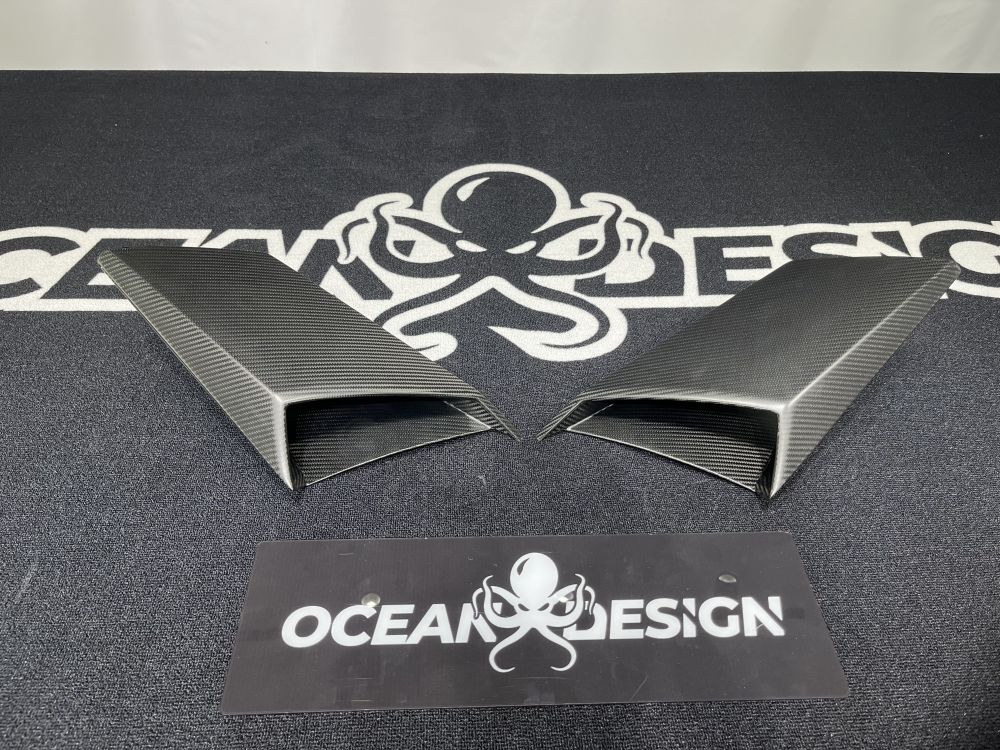 Lamborghini LP700 / LP720 / LP750 LB Style Carbon Fiber Parts - styling reference for Side Skirt Vents