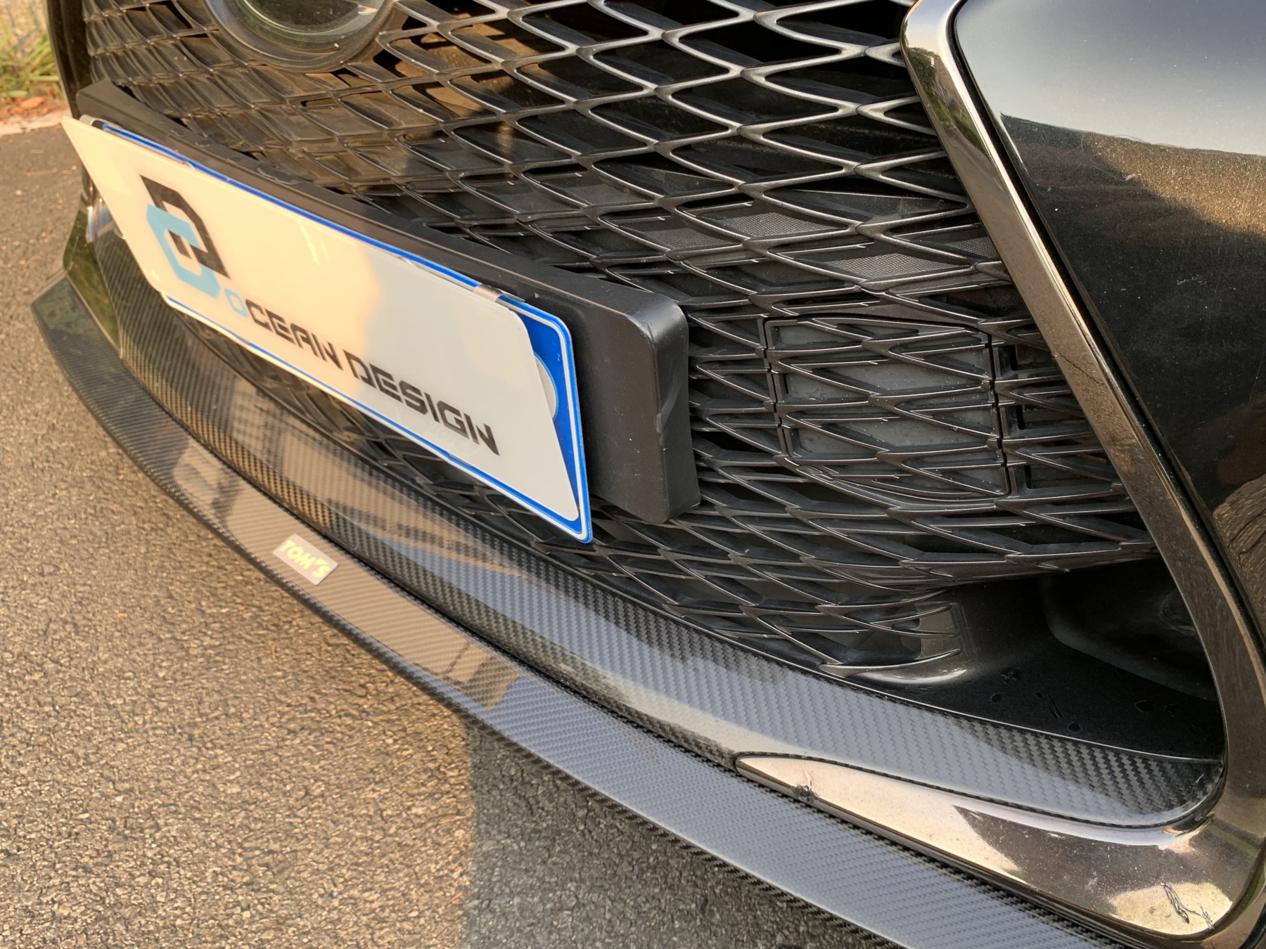 Lexus GS F/GS200/GS300 TOM'S Style Carbon Parts - styling view