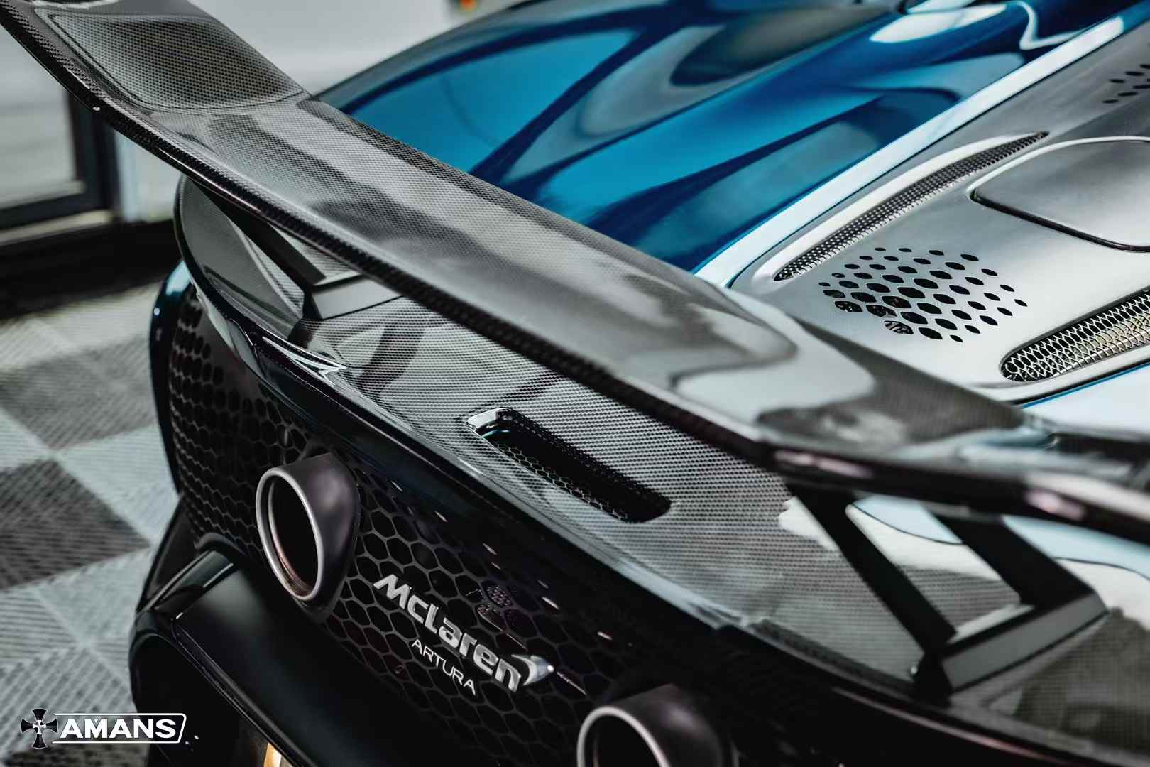 McLaren Artura AMANS Style Parts - styling view