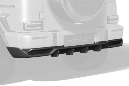 Mercedes-Benz W465 G63 Topcar Style Dry Carbon Parts - styling reference for Rear Lip