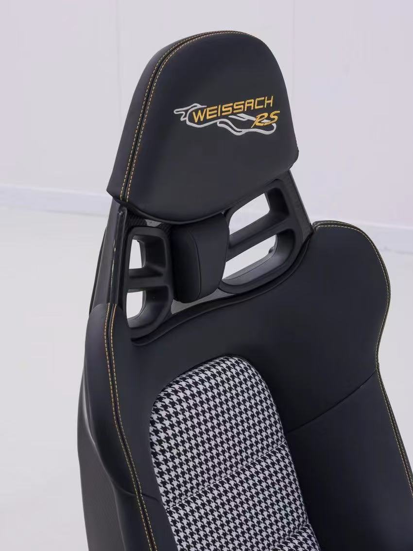 Porsche GT3 RS Style Dry Carbon Bucket Seat - styling view